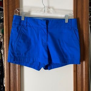 Royal blue J.crew shorts